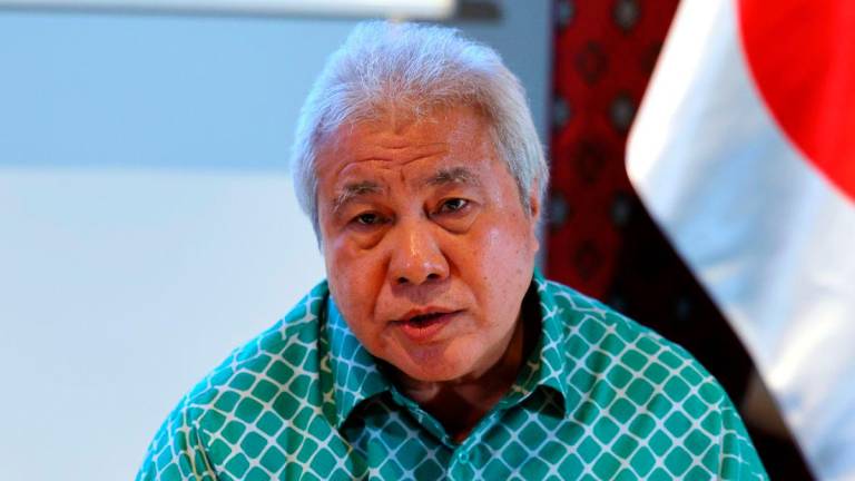 Sarawak Deputy Premier and Minister of International Trade, Industry and Investment Datuk Amar Awang Tengah Ali Hasan - BERNAMApix
