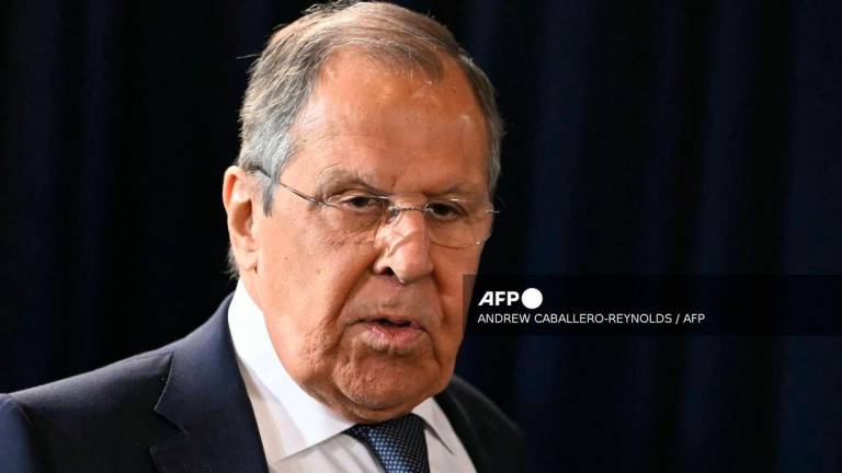 Russian Foreign Minister Sergei Lavrov - (Photo by ANDREW CABALLERO-REYNOLDS / AFP)