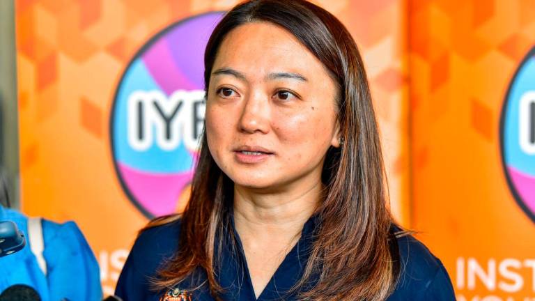 Youth and Sports Minister Hannah Yeoh. Bernamapix