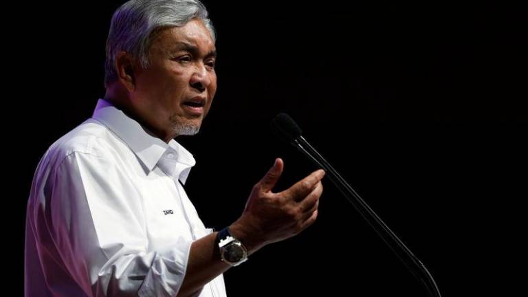 Timbalan Perdana Menteri Datuk Seri Dr Ahmad Zahid Hamidi - fotoBERNAMA