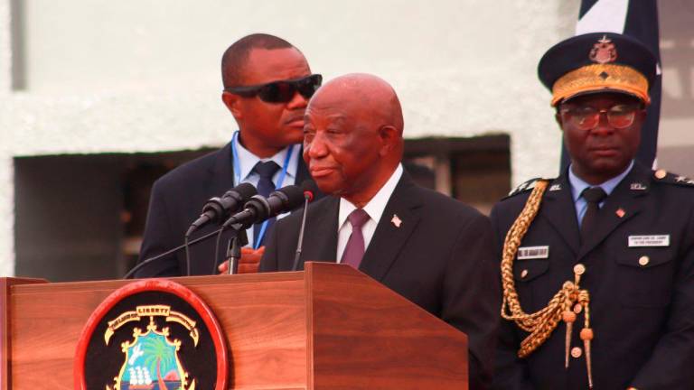 Liberia President, Joseph Boakai. - AFPpix
