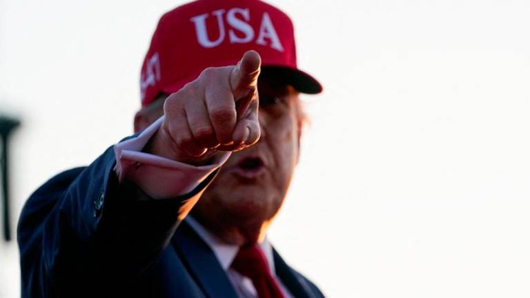 U.S. President Donald Trump gestures at an event hosted by America250, at Des Moines International Airport in Des Moines, Iowa, U.S., July 3, 2025. - REUTERSPIX