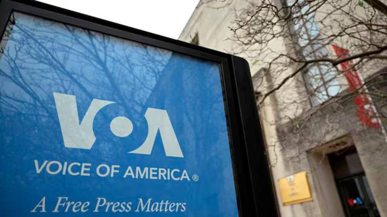 US judge halts mass layoff of Voice of America employees in temporary ruling