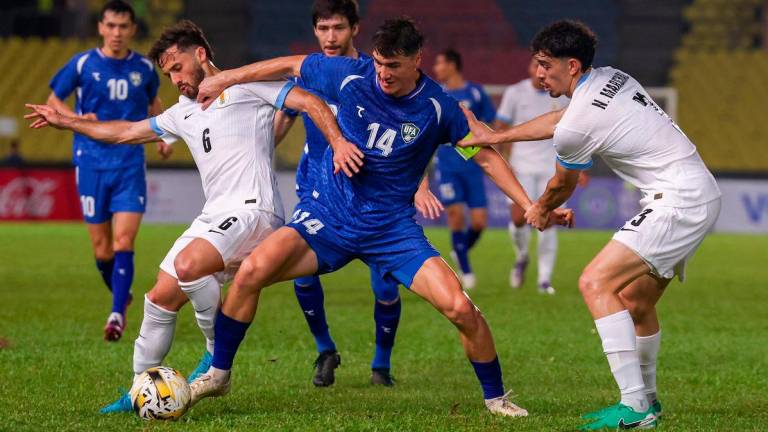 Uruguay edge Uzbekistan 2-1 in Melaka friendly match