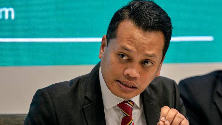 Menteri Sumber Asli dan Kelestarian Alam Nik Nazmi Nik Ahmad - fotoBERNAMA