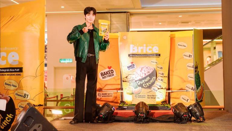 Hwang with Brice’s Musang King Durian flavour.