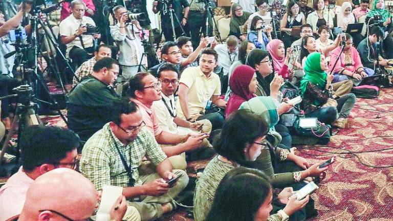 Wathshlah said an independent and inclusive MMC could serve as a vital mechanism to uphold ethical standards and protect press freedom. – ADIB RAWI YAHYA/THESUN