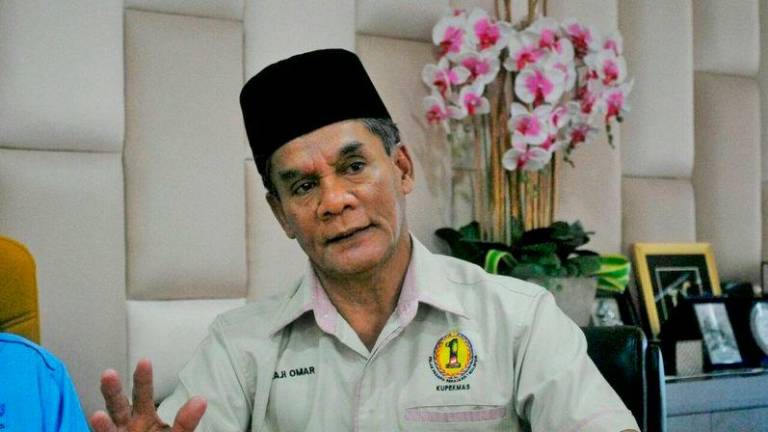 Presiden Pertubuhan Pesara Kerajaan Malaysia (KUPEKMAS) Datuk Omar Osman - fotoBERNAMA