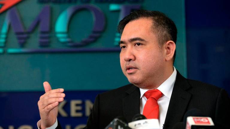 Transport Minister Anthony Loke - Bernamapix