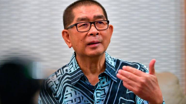Presiden Parti Bersatu Sabah (PBS), Datuk Seri Dr Maximus Ongkili. - fotoBERNAMA