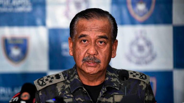 Ketua Polis Negara Tan Sri Razarudin Husain - fotoBERNAMA