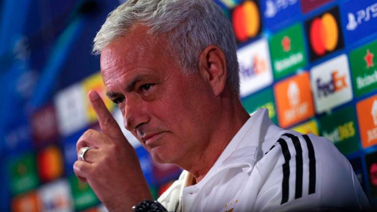 Jose Mourinho. AFPPix