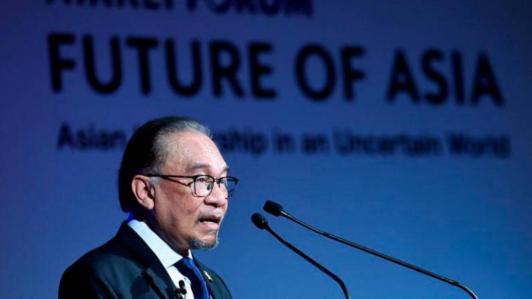 Perdana Menteri Datuk Datuk Seri Anwar Ibrahim - fotoBERNAMA