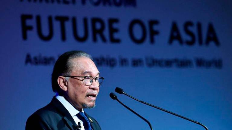 Perdana Menteri Datuk Seri Anwar Ibrahim - fotoBERNAMA