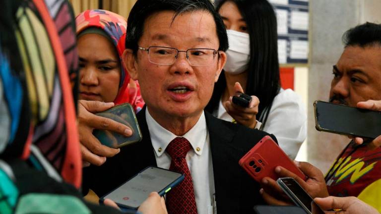 Chief Minister Chow Kon Yeow - Bernamapix