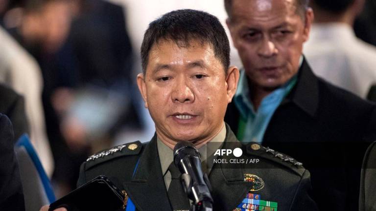 Philippine National Security Adviser Eduardo Ano - (Photo by NOEL CELIS / AFP)