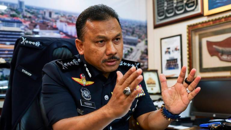 Kelantan police chief Datuk Mohd Yusoff Mamat. - BERNAMApix