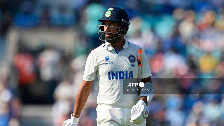 Cheteshwar Pujara. - Glyn KIRK / AFP