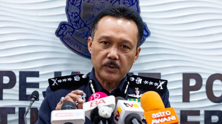 Ketua Polis Perak Datuk Seri Mohd Yusri Hassan Basri- fotoBERNAMA