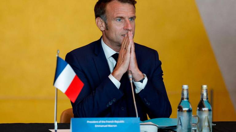French President Emmanuel Macron - AFPpix