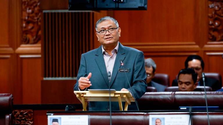 Deputy Home Minister Datuk Seri Dr Shamsul Anuar Nasarah. Bernamapix