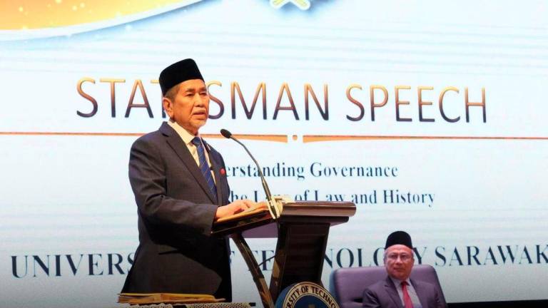 Credit: Tun Pehin Sri Dr Haji Wan Junaidi Bin Tuanku Jaafar / Facebook