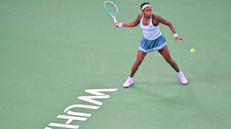 USA’s Coco Gauff. - ADEK BERRY / AFP