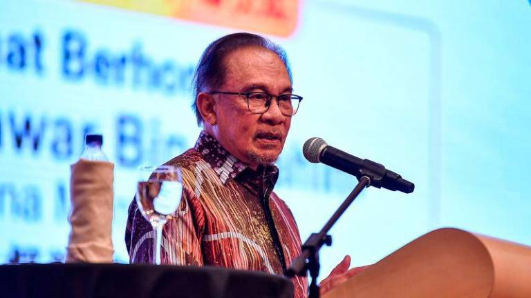 Prime Minister Datuk Seri Anwar Ibrahim - BERNAMApix