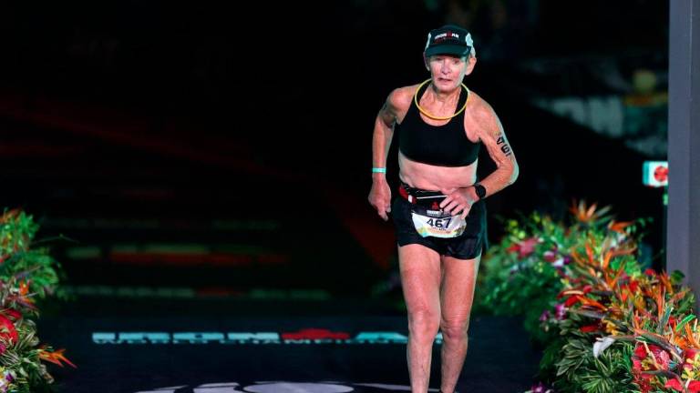 Natalie Grabow - Ezra Shaw/Getty Images for IRONMAN/AFP