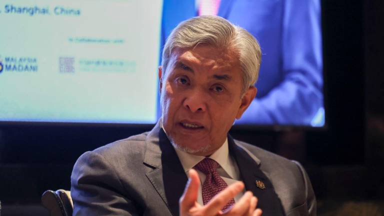 Timbalan Perdana Menteri Datuk Seri Ahmad Zahid Hamidi - BERNAMA