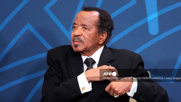 Cameroon’s veteran President Paul Biya (Photo by Kevin Dietsch / GETTY IMAGES NORTH AMERICA / Getty Images via AFP)