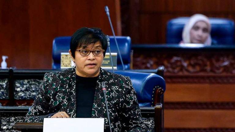 Menteri di Jabatan Perdana Menteri (Undang-Undang dan Reformasi Institusi) Datuk Seri Azalina Othman Said - fotoBERNAMA