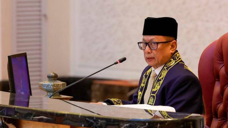 Speaker DUN Johor Datuk Mohd Puad Zarkashi - fotoBERNAMA