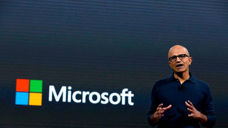 Microsoft CEO Satya Nadella. – Reuterspic