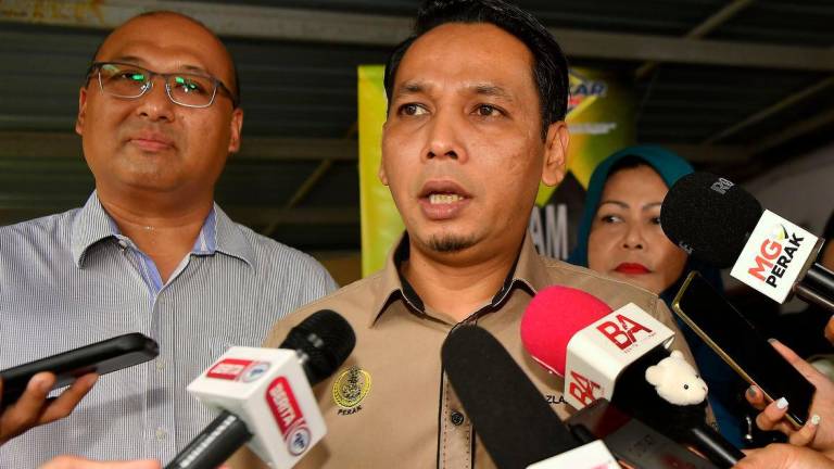 Perak PEMADAM chairman Mohd Azlan Helmi - Bernamapix