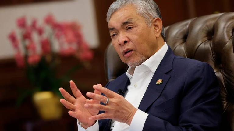 Timbalan Perdana Menteri Datuk Seri Dr Ahmad Zahid Hamidi. - fotoBERNAMA