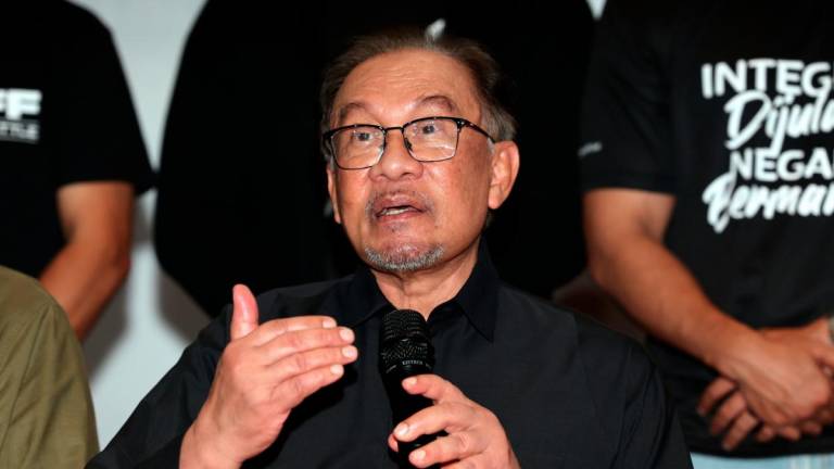 Perdana Menteri Datuk Seri Anwar Ibrahim - fotoBERNAMA