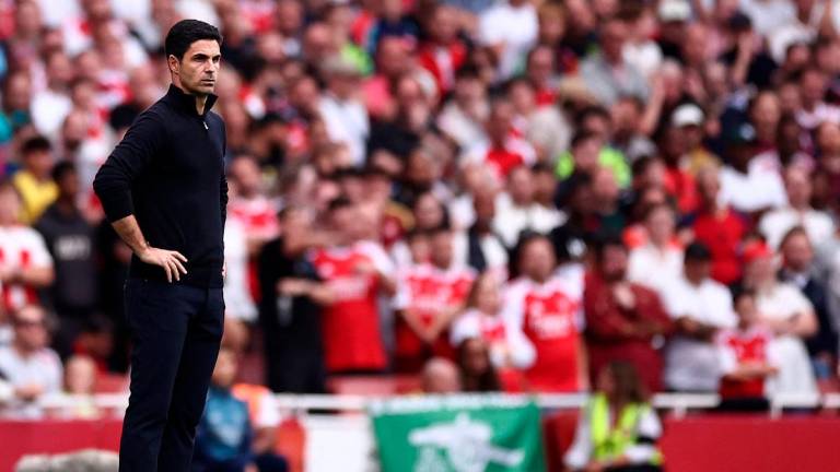 Arsenal’s Spanish manager Mikel Arteta. - HENRY NICHOLLS / AFP