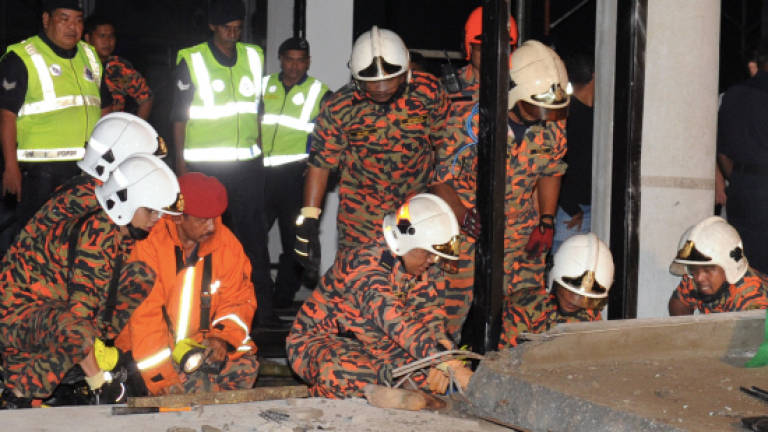 Foreign worker crushed to death after wall collapses