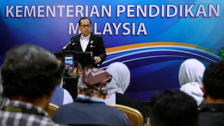 Education director-general Dr Mohd Azam Ahmad - Photo by BERNAMA
