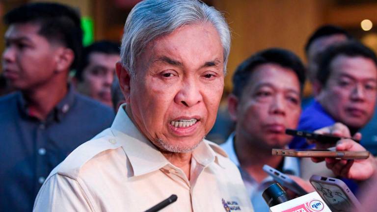 Deputy Prime Minister Datuk Seri Ahmad Zahid Hamidi - BERNAMAPIX