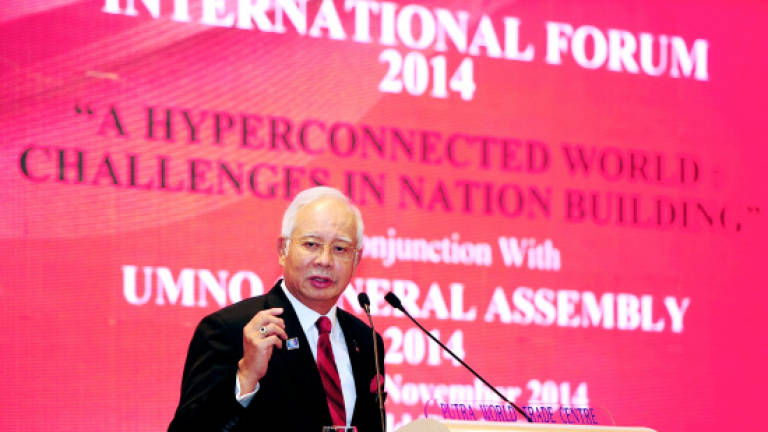 Najib underlines challenges in hyperconnected world