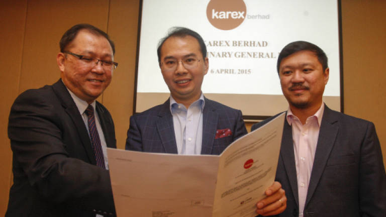 Karex expects new plant to boost capacity