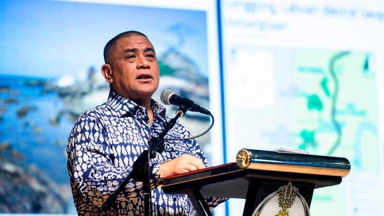 Perak Menteri Besar Datuk Seri Saarani Mohamad. - BERNAMApix