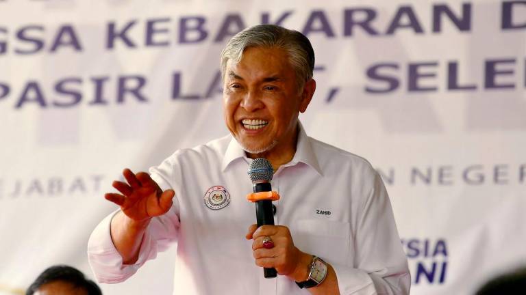 Timbalan Perdana Menteri Datuk Seri Dr Ahmad Zahid Hamidi - fotoBERNAMA