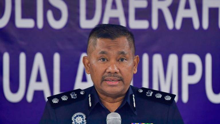 Wangsa Maju district police chief, ACP Mohamad Lazim Ismail. - BERNAMApix