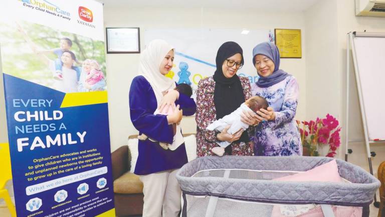 OrphanCare requires about RM17,000 monthly to fund operations across its three branches in Petaling Jaya, Sungai Petani and Johor Bahru. – ADIB RAWI YAHYA/THESUN