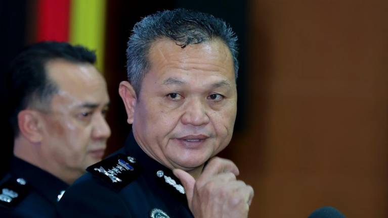 Pesuruhjaya Polis Sarawak, Datuk Mancha Ata - fotoBERNAMA