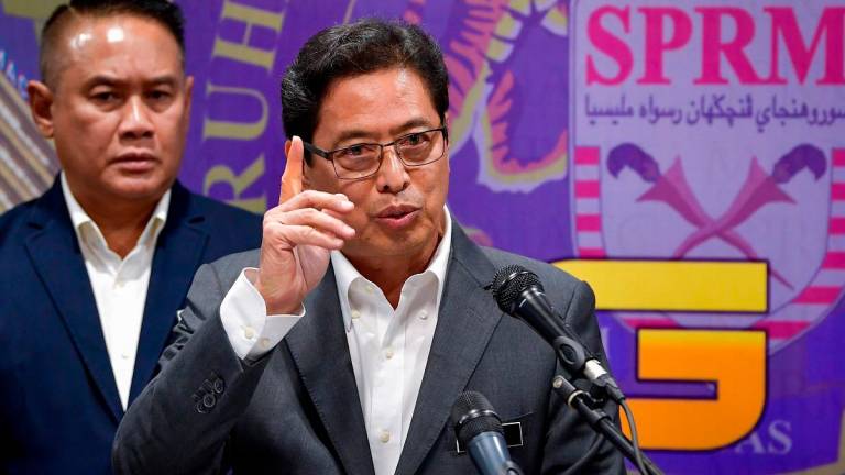 MACC Chief Commissioner Tan Sri Azam Baki. - BERNAMApix