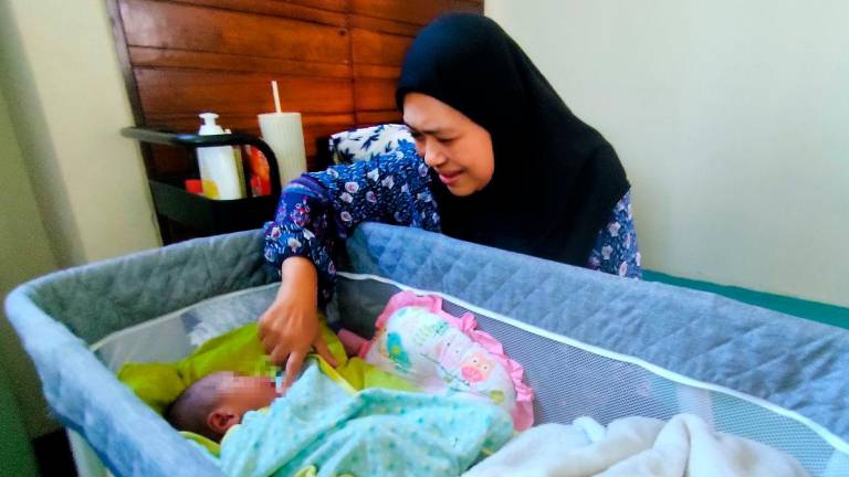 Nor Aishah said without support, vulnerable women may resort to dangerous decisions such as abandoning their newborns in toilets, dumpsters or secluded places. – SYED AZAHAR SYED OSMAN/THESUN
